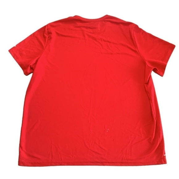 Athletic Works Red Athletic Work Out Lightweight Short Sleeve Tee Shirt Size 3XL - Picture 2 of 4